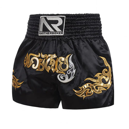 Adults Muay Thai Cord Design Kickboxing Shorts Boys Girls Martial Arts Shorts Kids Boxing Short Pants Sports Fighting Shorts