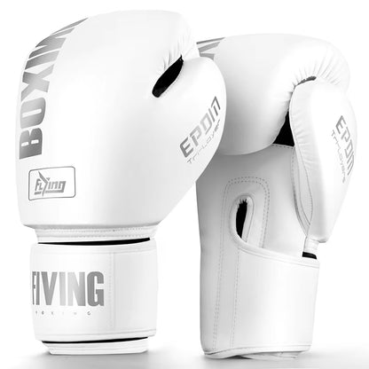 10 12 14 16Oz Boxing Gloves PU Leather Muay Thai Guantes De Boxeo Free Fight MMA Sandbag Training Glove for Men Women