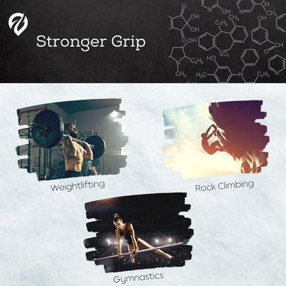 Liquid Chalk, Mess Free Gym Chalk for Weightlifting, Gymnastics, Rock Climbing, Dancing. Sweat Resistant and Long Lasting for Stronger Grip. Package May Vary.