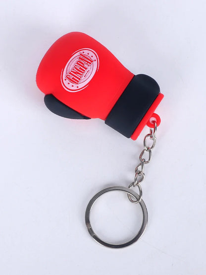 Mini Boxing Gloves Keys Holder Punch Sandbag Pendant Muay Thai Kicking MMA Glove Taekwondo Targets Key Ring Kid Gloves Ornaments