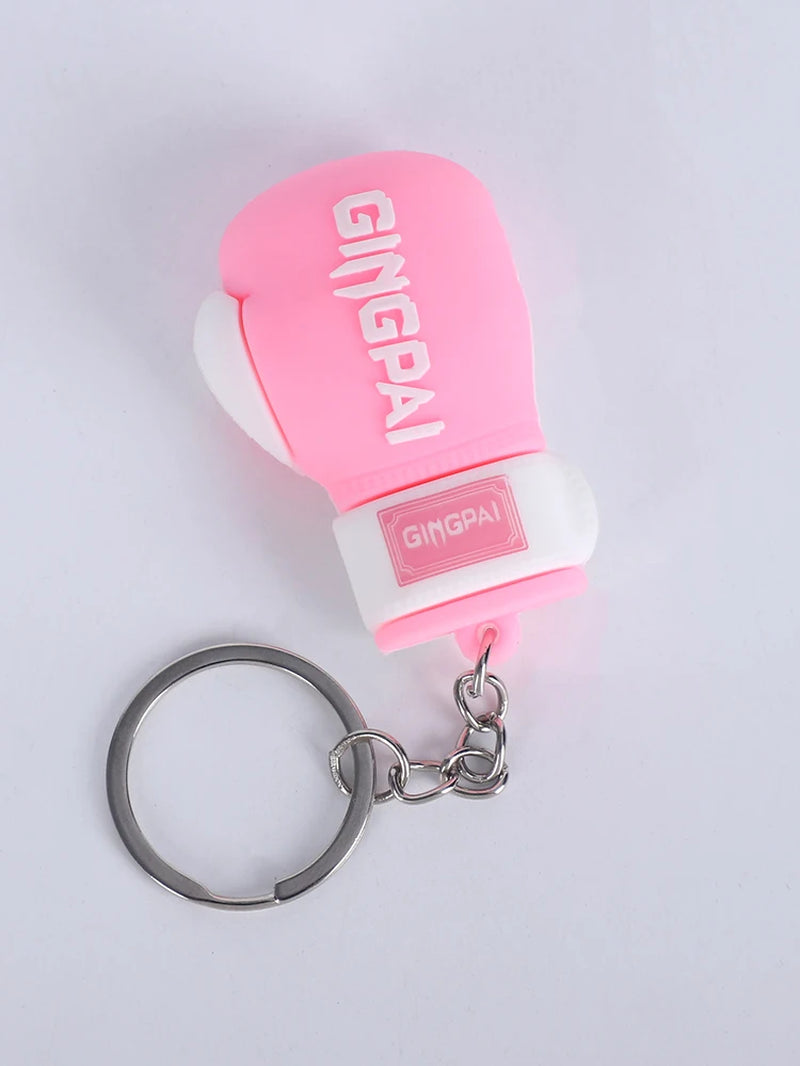 Mini Boxing Gloves Keys Holder Punch Sandbag Pendant Muay Thai Kicking MMA Glove Taekwondo Targets Key Ring Kid Gloves Ornaments