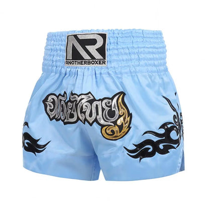 Adults Muay Thai Cord Design Kickboxing Shorts Boys Girls Martial Arts Shorts Kids Boxing Short Pants Sports Fighting Shorts
